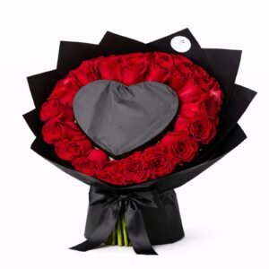 bouquet coeur incandescent